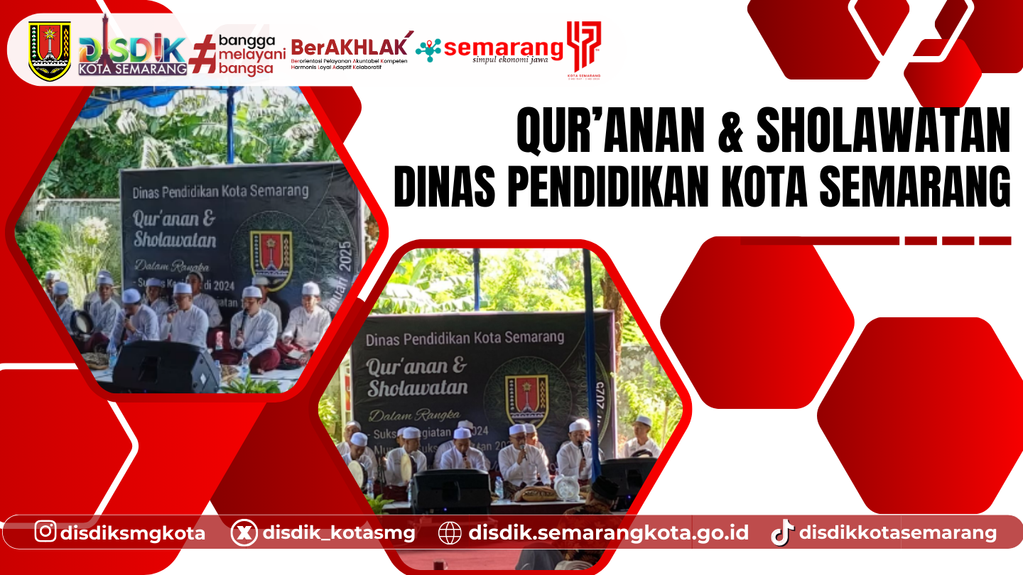 Kegiatan Quranan dan Sholawatan di Dinas Pendidikan Kota Semarang